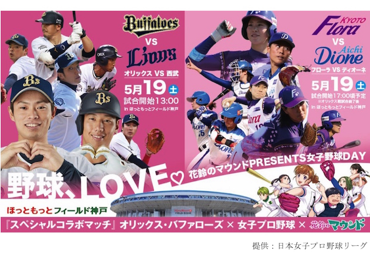 女子プロ野球「京都フローラvs愛知ディオーネ」 5月19日はオリックスとのコラボマッチ | K!SPO（ケースポ）